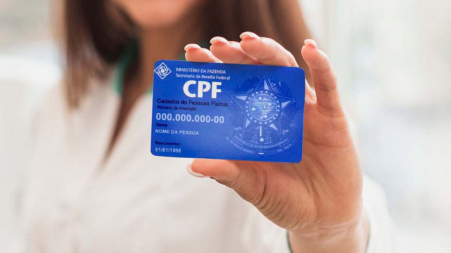 Cartão de CPF não será mais emitido